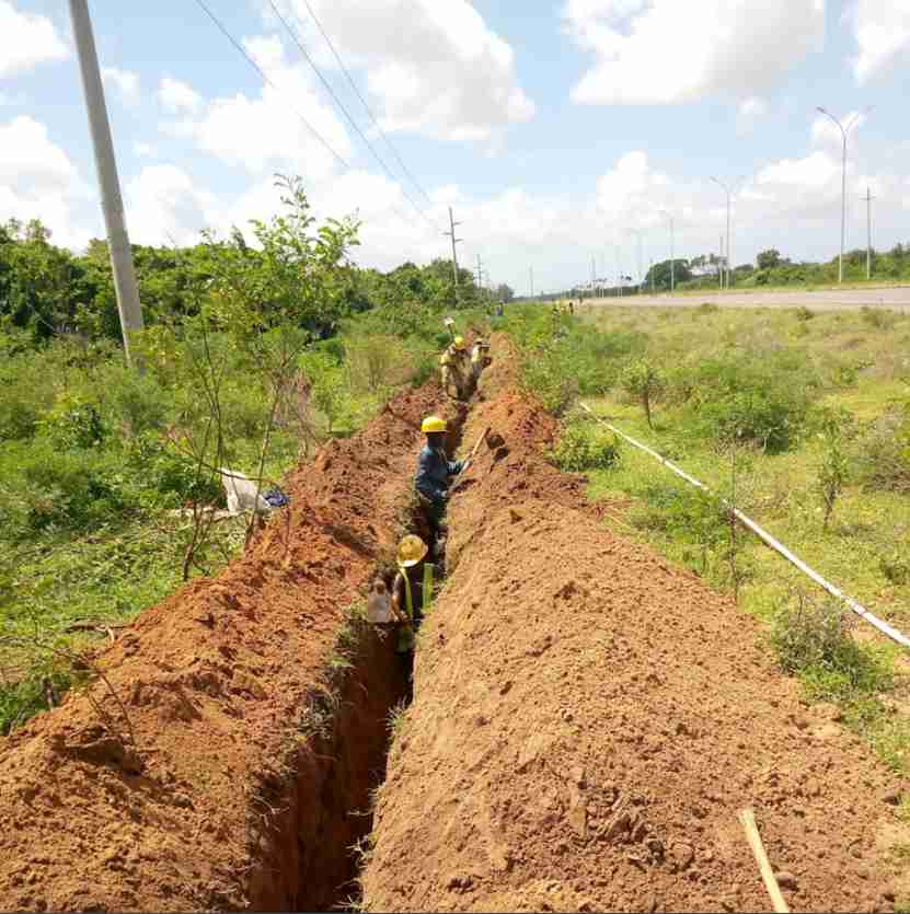 Fibre Optic Construction