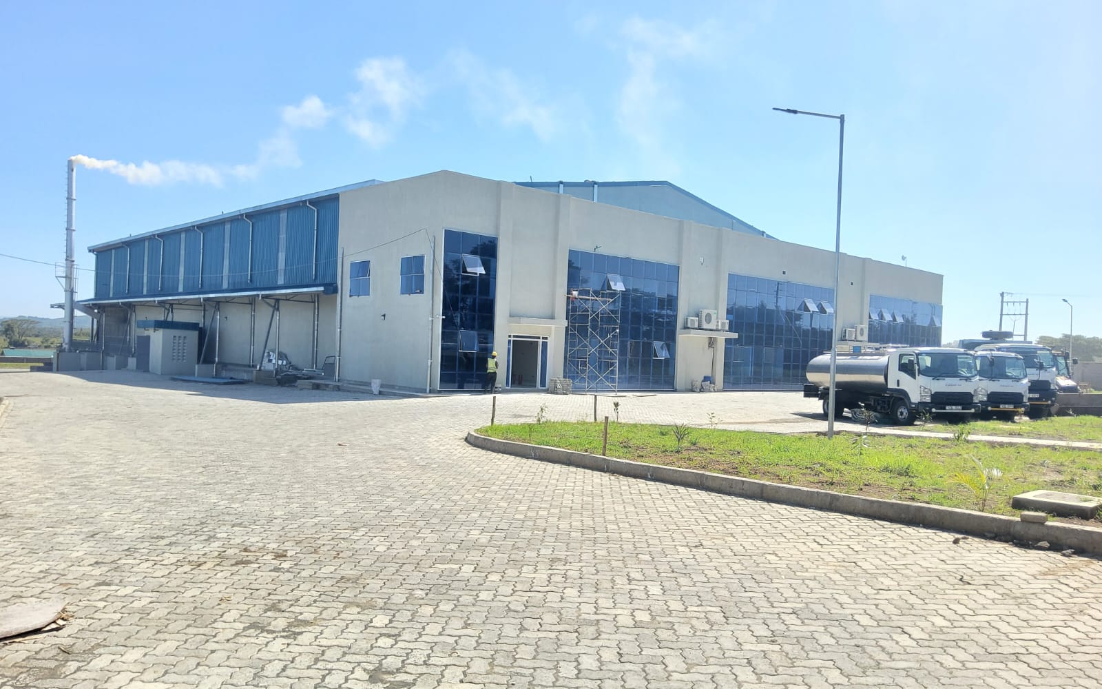 Construction of Dairy Plant