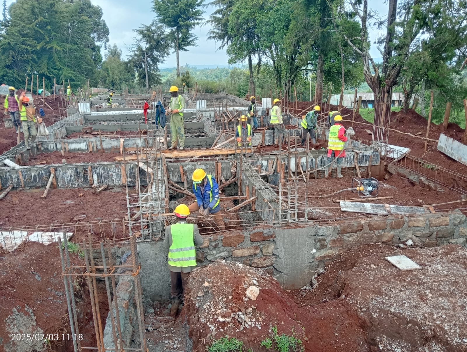 Construction of student hostels